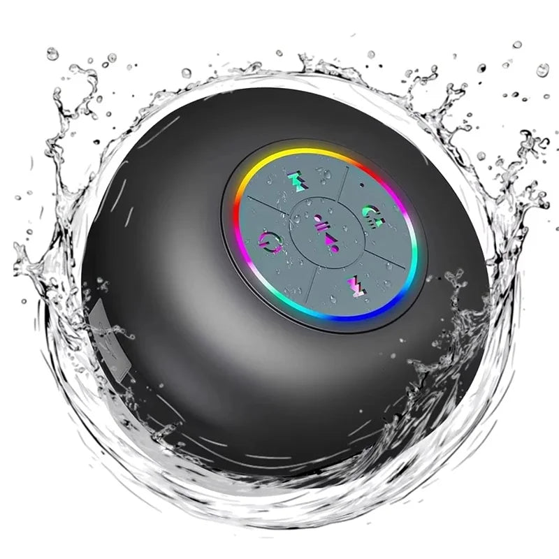 Portable Wireless Bluetooth Speaker IPX4 Waterproof Loudspeaker Outdoor Sports Bathroom Large Suction Cup Mini Stereo Sound Box